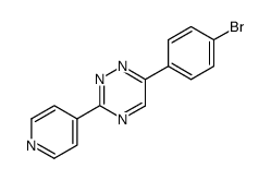 6-(4-bromophenyl)-3-(4-pyridyl)-1,2,4-triazine Structure