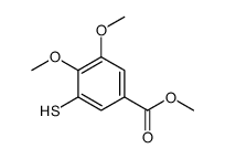 methyl 3,4-dimethoxy-5-sulfanylbenzoate结构式