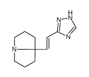 8-[2-(1H-1,2,4-triazol-5-yl)ethenyl]-1,2,3,5,6,7-hexahydropyrrolizine Structure