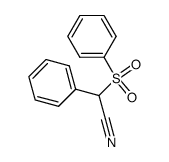 α-(phenylsulfonyl)phenylacetonitrile Structure