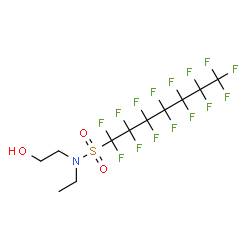 N-ethyl-1,1,2,2,3,3,4,4,5,5,6,6,7,7,7-pentadecafluoro-N-(2-hydroxyethyl)heptane-1-sulphonamide picture