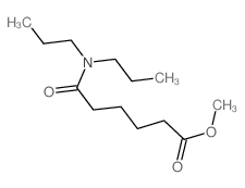 methyl 5-(dipropylcarbamoyl)pentanoate structure