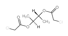 [(2R,3S)-3-(2-chloroacetyl)oxybutan-2-yl] 2-chloroacetate结构式