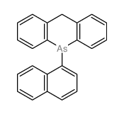 Acridarsine,5,10-dihydro-5-(1-naphthalenyl)-结构式