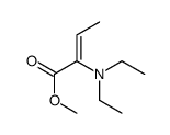 methyl 2-(diethylamino)but-2-enoate Structure