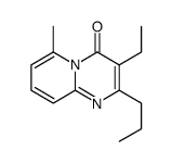 3-ethyl-6-methyl-2-propylpyrido[1,2-a]pyrimidin-4-one结构式