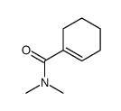 N,N-dimethylcyclohexene-1-carboxamide结构式