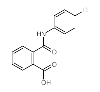 Benzoic acid,2-[[(4-chlorophenyl)amino]carbonyl]- structure