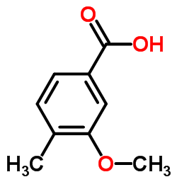 3-Methoxy-4-methylbenzoic acid structure