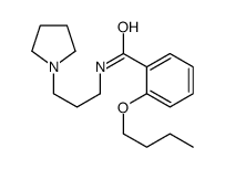 2-Butoxy-N-[3-(1-pyrrolidinyl)propyl]benzamide结构式