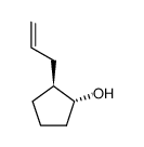 trans-2-allylcyclopentanol结构式