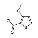 2-Thiophenecarbonylchloride,3-(methylthio)-(9CI)结构式