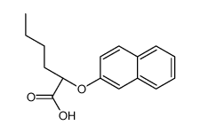 (2R)-2-naphthalen-2-yloxyhexanoic acid Structure