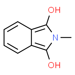 2H-Isoindole-1,3-diol,2-methyl-(9CI) structure