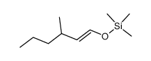 methyl-3 trimethylsilyloxy-1 hexene-1结构式