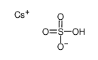 potassium hydrogen sulfate Structure