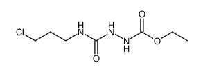 ethyl 2-((3-chloropropyl)carbamoyl)hydrazine-1-carboxylate Structure