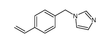 1-[(4-ethenylphenyl)Methyl]-1H-IMidazole Structure