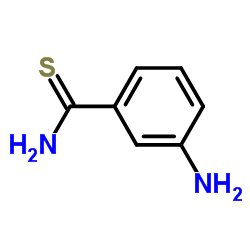 3-氨基硫代苯甲酰胺结构式