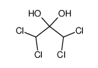 tetrachloroacetone hydrate Structure