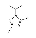 1-isopropyl-3,5-dimethylpyrazole结构式