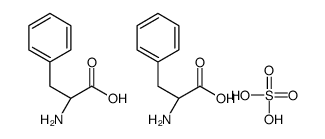 bis(3-phenyl-L-alanine) sulphate结构式