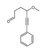 4-methoxy-6-phenylhex-5-ynal Structure