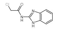 N-(1H-Benzo[d]imidazol-2-yl)-2-chloroacetamide structure