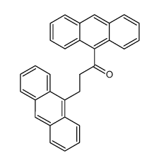 1-(9-anthroyl)-2-(9'-anthryl)ethane结构式