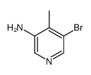 5-Bromo-4-methylpyridin-3-amine Structure