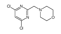 4-(4,6-dichloropyrimidin-2-yl)methylmorpholine Structure