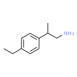 Phenethylamine,p-ethyl--bta--methyl- (5CI) Structure