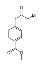 methyl 4-(3-bromo-2-oxopropyl)benzoate Structure