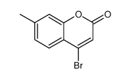 4-bromo-7-methyl-2H-chromen-2-one Structure