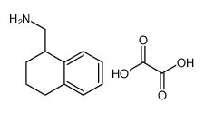 (1,2,3,4-tetrahydronaphthalen-1-yl)methanamine oxalate Structure