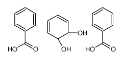 benzoic acid,(1R,2S)-cyclohexa-3,5-diene-1,2-diol结构式