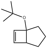 Bicyclo[3.2.0]hept-6-ene, 1-(1,1-dimethylethoxy)-结构式