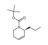 (S)-6-Propyl-3,6-dihydro-2H-pyridine-1-carboxylic acid tert-butyl ester Structure