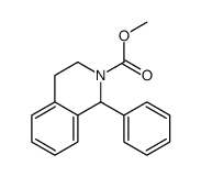 methyl 1-phenyl-3,4-dihydro-1H-isoquinoline-2-carboxylate Structure