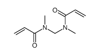 N-methyl-N-[[methyl(prop-2-enoyl)amino]methyl]prop-2-enamide Structure