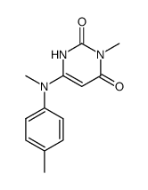 3,4',N'-trimethyl-6-(phenylamino)-2,4-(1H,3H)-pyrimidinedione结构式