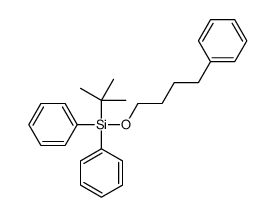 tert-butyl-diphenyl-(4-phenylbutoxy)silane Structure