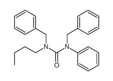 1,3-dibenzyl-1-butyl-3-phenylurea结构式
