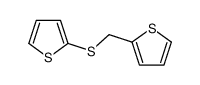 2-(thiophen-2-ylmethylsulfanyl)thiophene Structure