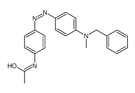 N-[4-[[4-[benzyl(methyl)amino]phenyl]diazenyl]phenyl]acetamide Structure