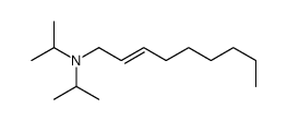 N,N-di(propan-2-yl)non-2-en-1-amine Structure