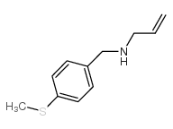 N-[(4-methylsulfanylphenyl)methyl]prop-2-en-1-amine structure