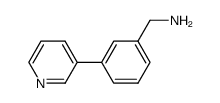1-[3-(3-pyridinyl)phenyl]methanamine Structure