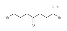 1,7-DIBROMO-OCTAN-4-ONE Structure