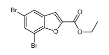 Ethyl 5,7-dibromobenzofuran-2-carboxylate picture